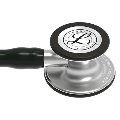3M™ Littmann® Cardiology IV™ Diagnostic Stethoscope, 6152, Standard-Finish Chestpiece, Black Tube, Stainless Stem image 4