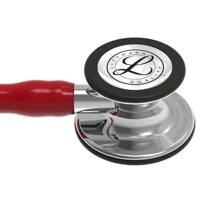 3M™ Littmann® Cardiology IV™ Diagnostic Stethoscope, 6170, Mirror-Finish Chestpiece and Stem, Burgundy Tube image 5