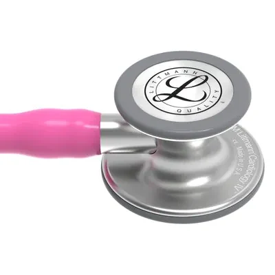 3M™ Littmann® Cardiology IV™ Stethoscope, 6159, Standard-Finish Chestpiece, Rose Pink Tube image 4