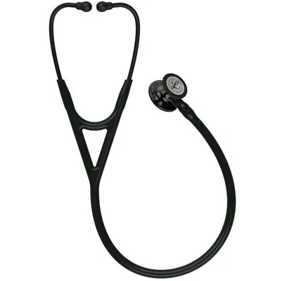 3M™ Littmann® Cardiology IV™ Stethoscope, High Polish Smoke Chestpiece, Black Tube, Black Stem and Headset, 6232 alternate view image 2