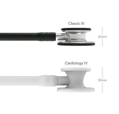 3M™ Littmann® Classic III™ Monitoring Stethoscope, 5620, Black Tube image 4