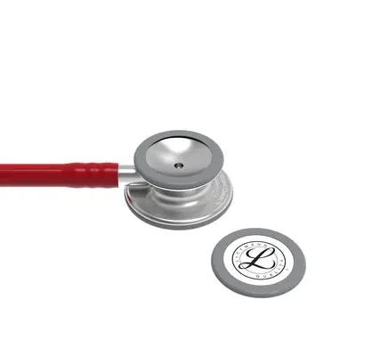3M™ Littmann® Classic III™ Monitoring Stethoscope, 5627, Burgundy Tube image 5