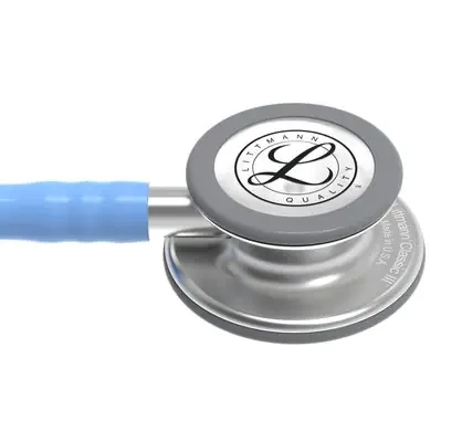 3M™ Littmann® Classic III™ Monitoring Stethoscope, 5630, Ceil Blue Tube image 4