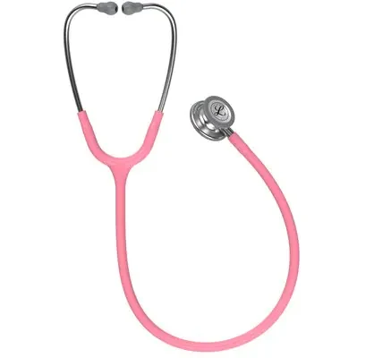 3M™ Littmann® Classic III™ Monitoring Stethoscope, 5633, Pearl Pink Tube alternate view image 2