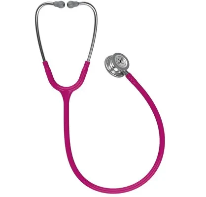 3M™ Littmann® Classic III™ Monitoring Stethoscope, 5648, Raspberry Tube, 27 inch