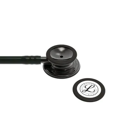 3M™ Littmann® Classic III™ Monitoring Stethoscope, 5811, Smoke-Finish, Black Tube, 27 inch image 5