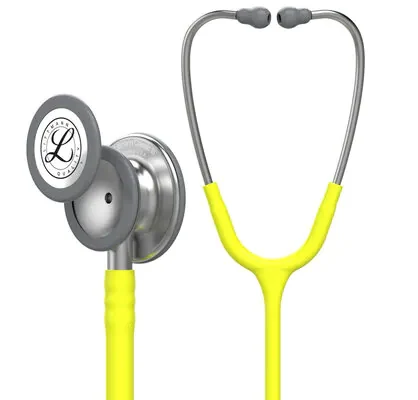 3M™ Littmann® Classic III™ Monitoring Stethoscope, 5839, Lemon-Lime Tube