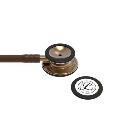 3M™ Littmann® Classic III™ Stethoscope, 5809, Copper-Finish Chestpiece, Chocolate Tube image 5