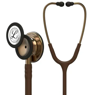 3M™ Littmann® Classic III™ Stethoscope, 5809, Copper-Finish Chestpiece, Chocolate Tube