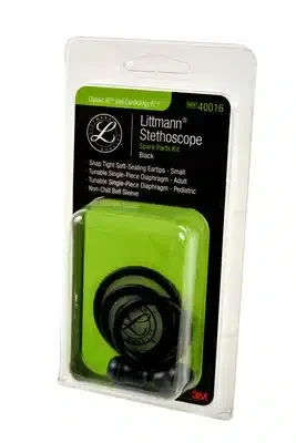 3M™ Littmann® Stethoscope Spare Parts Kit Classic III™ Cardiology IV™ and CORE, 40016, Black/Gray alternate view image 2