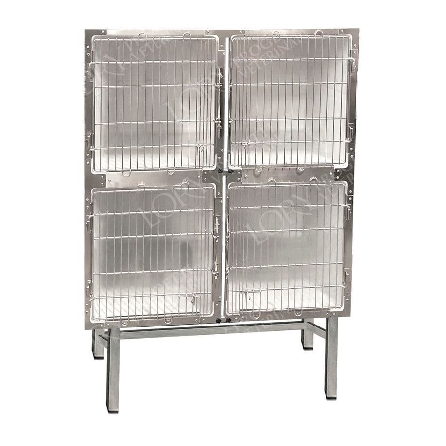 4-compartment veterinary cage GAPVC003