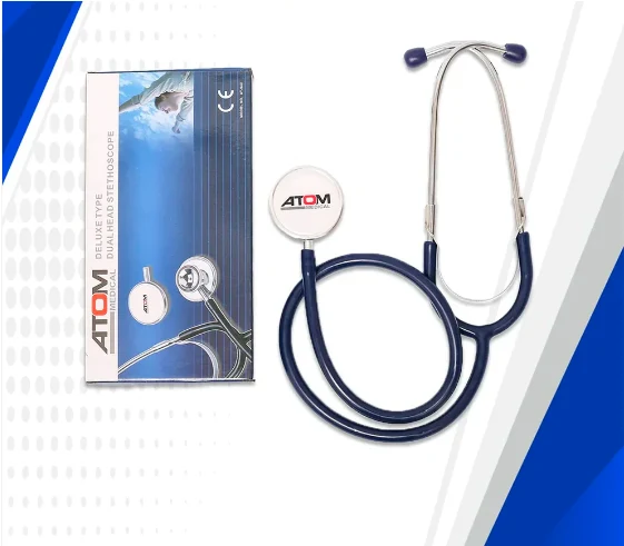 Atom Original Double Dual Head Stethoscope AT942