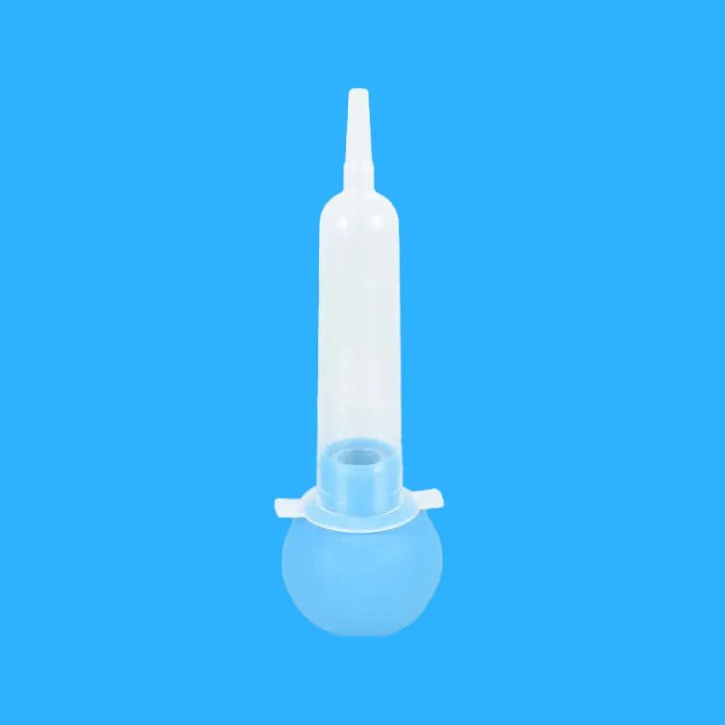 Auricular bulb syringe