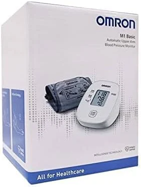 Automatic Upper Arm Blood Pressure Monitor Omron M1 Basic alternate view image 2