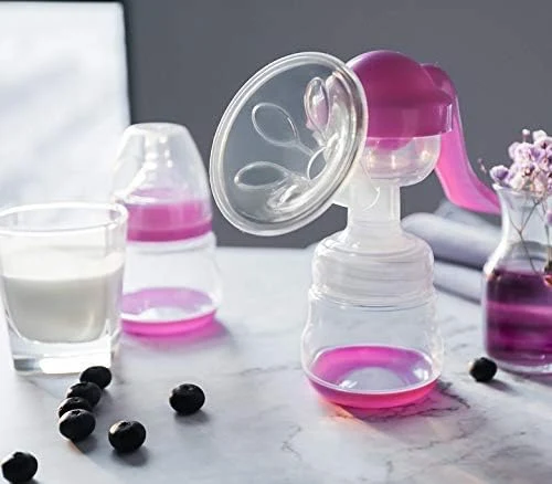 Baby feeding Breast Pumps manual breast milk suction device alternate view image 2