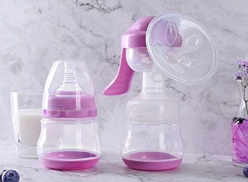 Baby feeding Breast Pumps manual breast milk suction device image 3