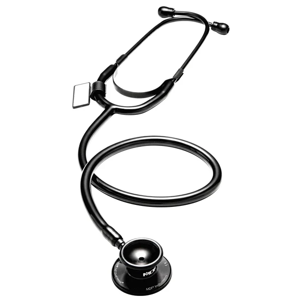 BASIC DUAL HEAD STETHOSCOPE - BLACK/BLACKOUT