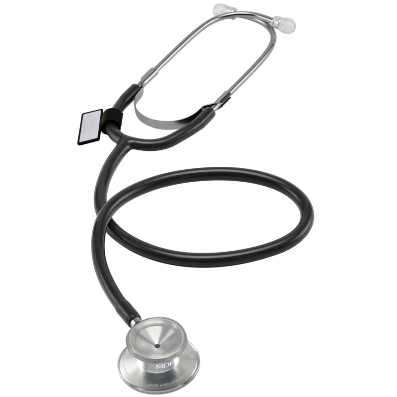 BASIC DUAL HEAD STETHOSCOPE - BLACK