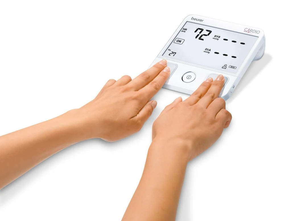Beurer BM 93 blood pressure monitor with ECG function alternate view image 2