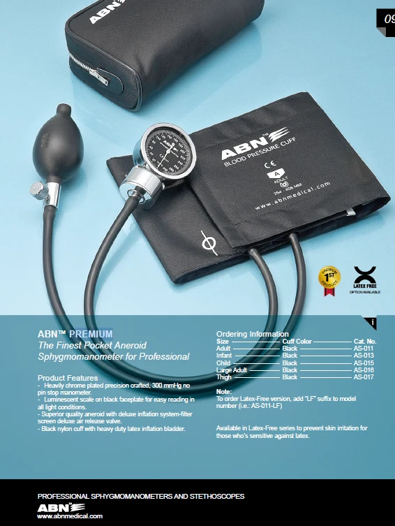 BLOOD PRESSURE MONITOR ABN PREMIMUM ANEROID INDONESIA alternate view image 2