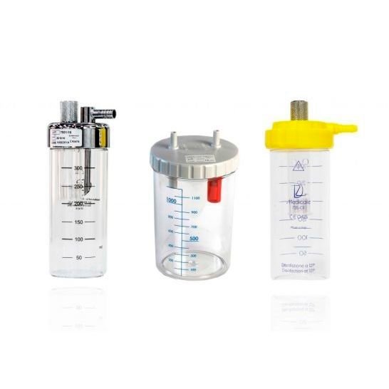 Body fluids suction jar