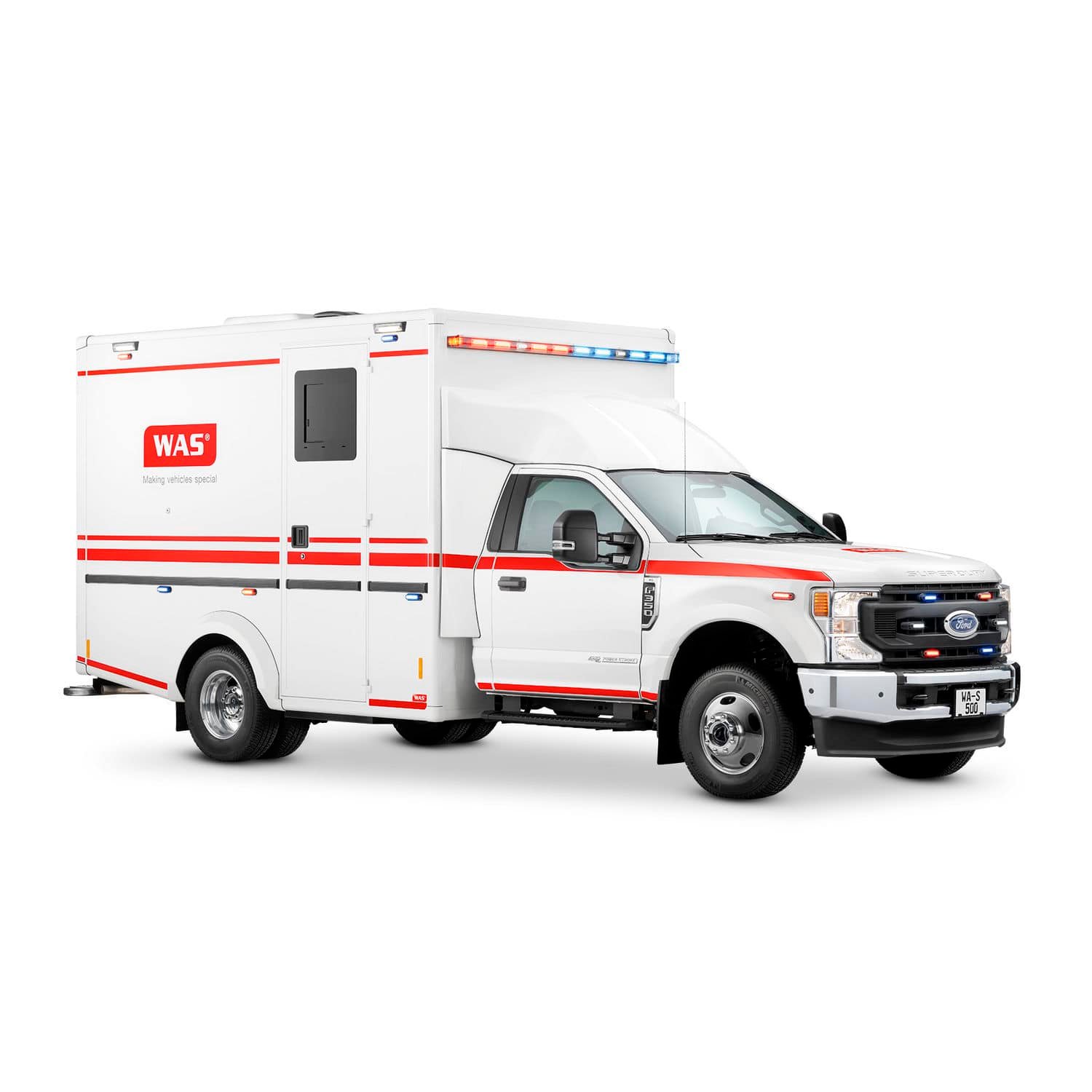 Box body ambulance WAS 4x4