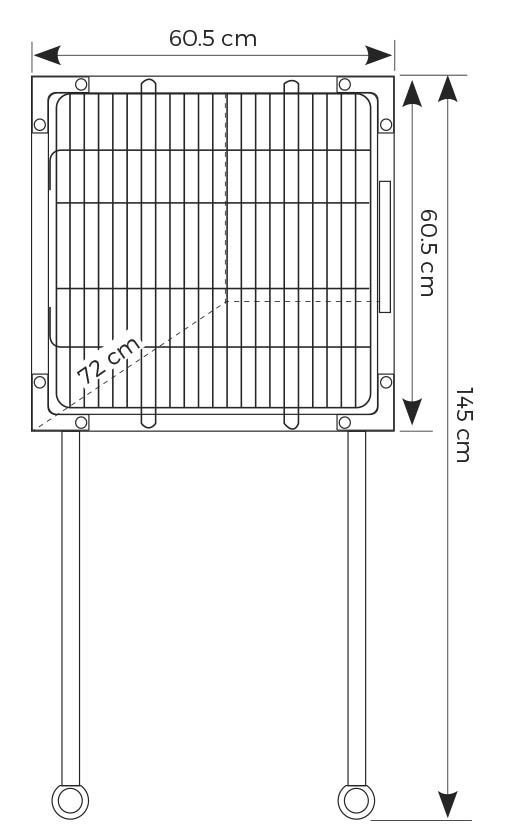 Cat veterinary cage GA030 image 2