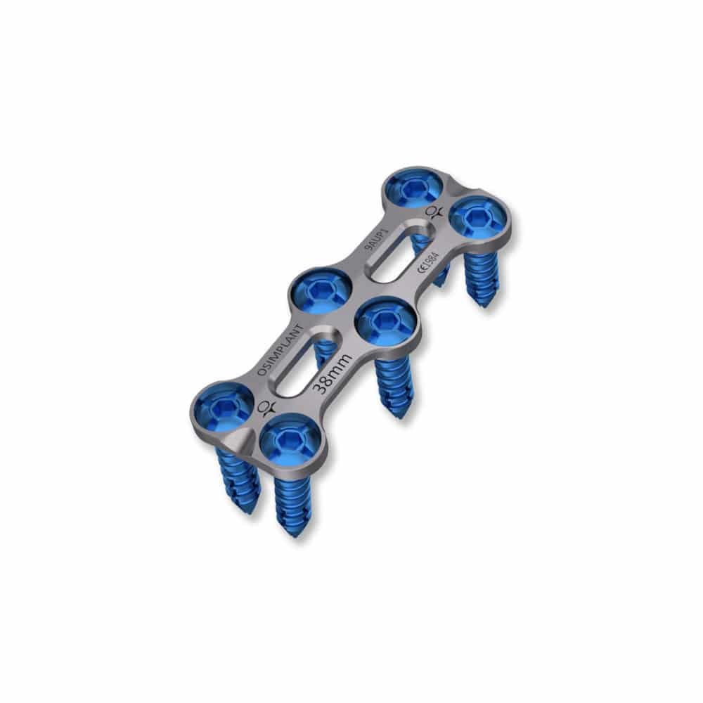 Cervical arthrodesis plate AURA