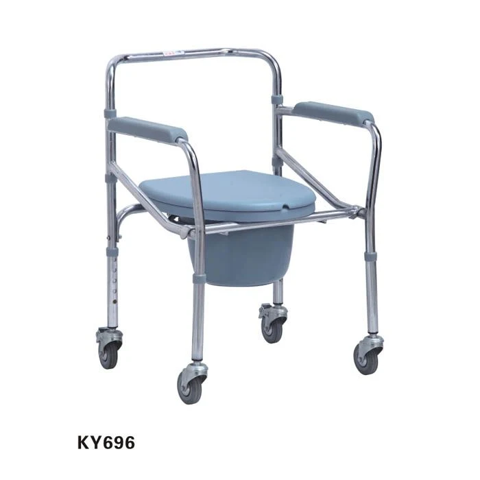 COMMODE CHAIR W.WHEEL KY-696
