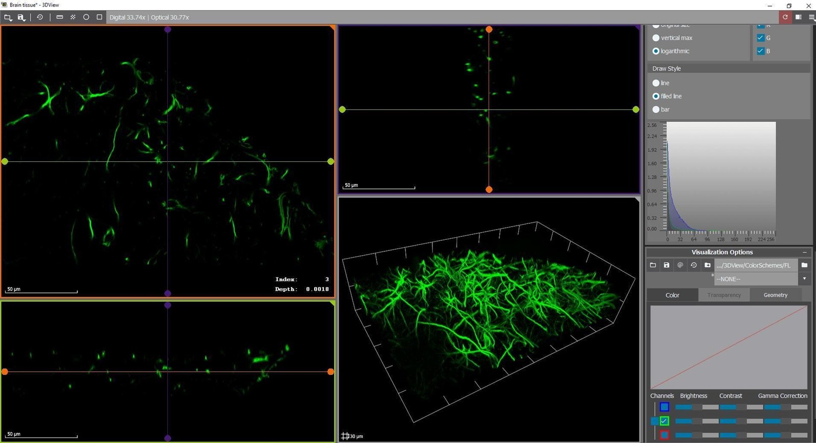 Control software 3DView image 4