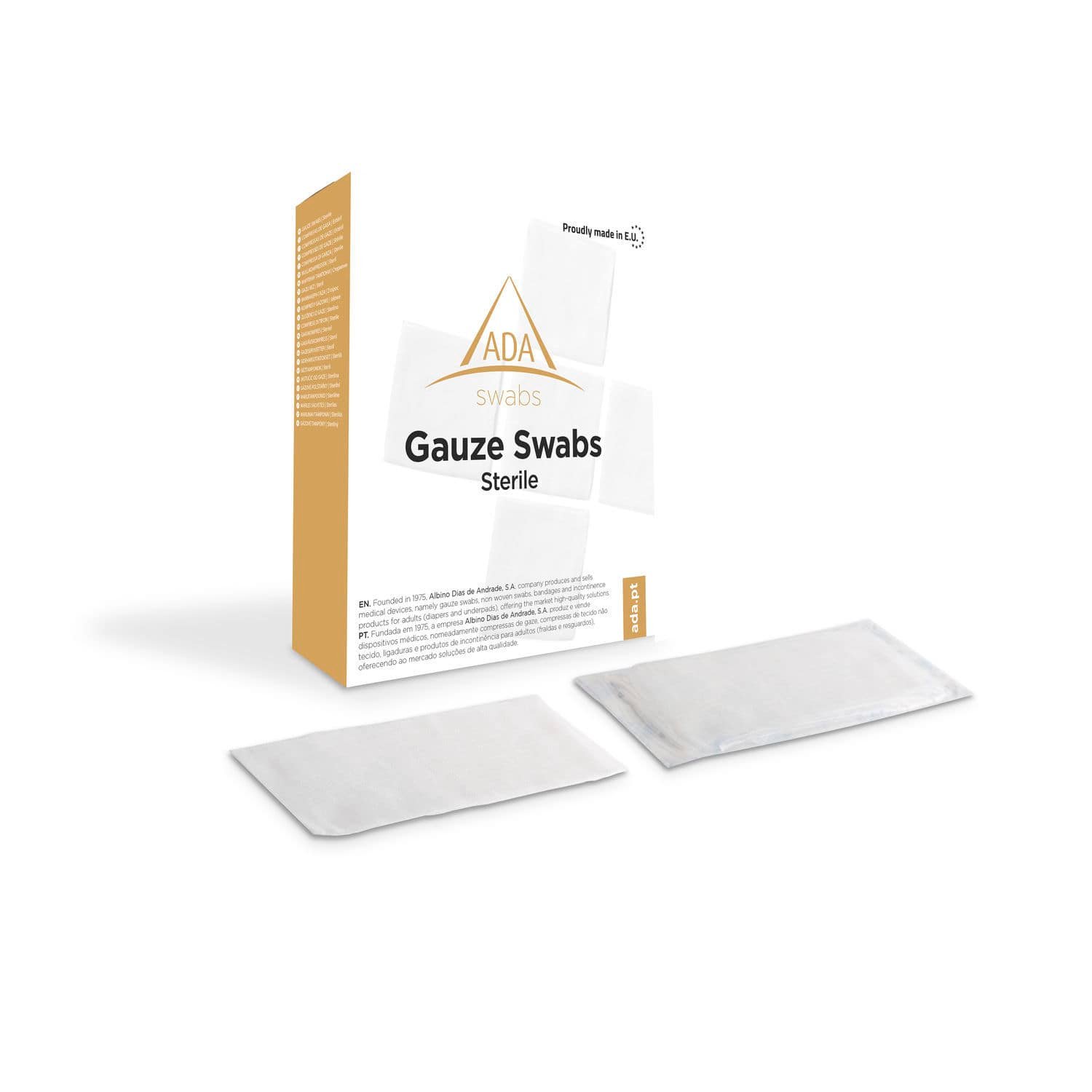 Cotton gauze compress STITCH