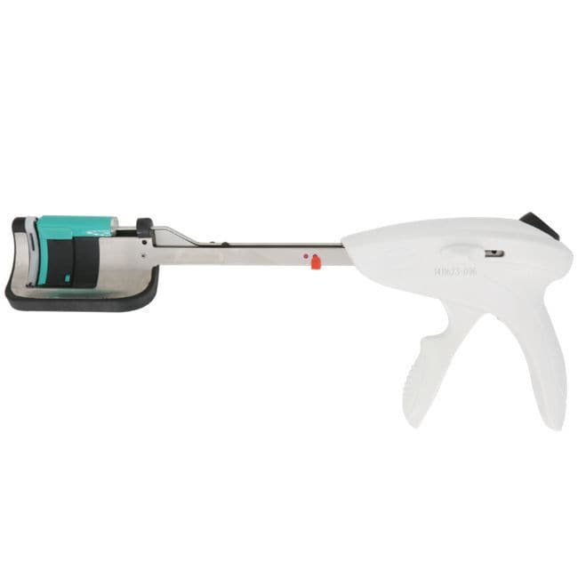Curved surgical stapler DCC