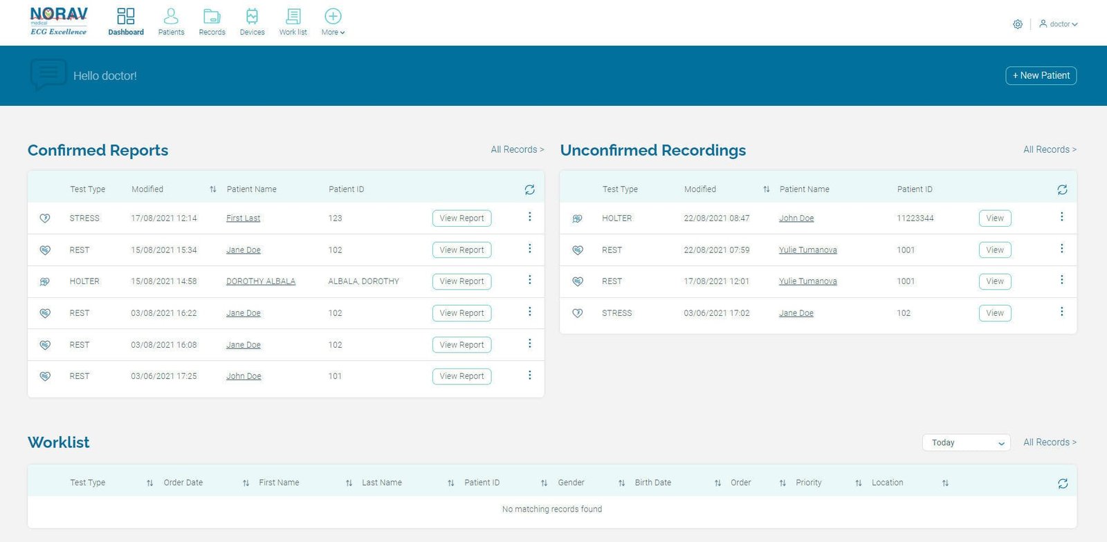 Data management software NEMS Web image 3