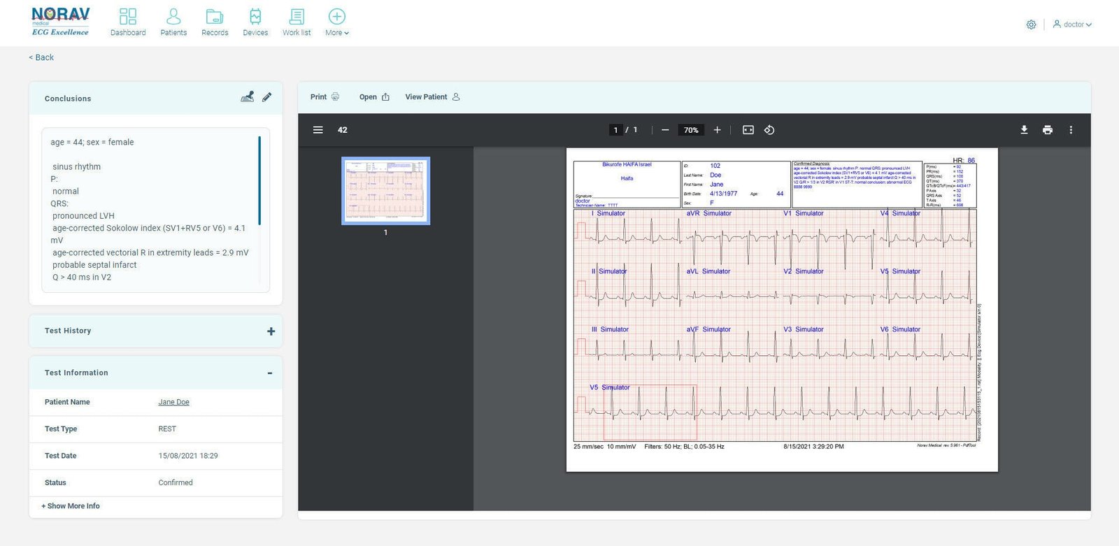 Data management software NEMS Web image 4