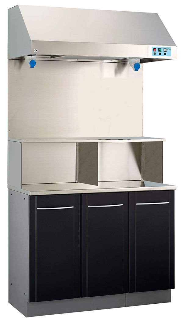 Dental laboratory fume hood GS120 alternate view image 2