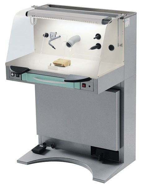 Dental laboratory workstation with light STARBOX image 2