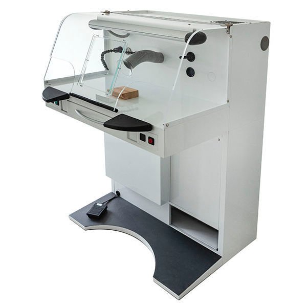 Dental laboratory workstation with light STARBOX