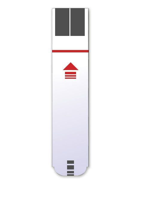 Diabete test strip pM-100 alternate view image 2