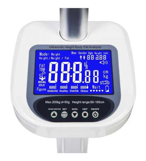 DIGITAL ULTRASONIC HEIGHT / WEIGHT & SCALE MODEL H01 alternate view image 2