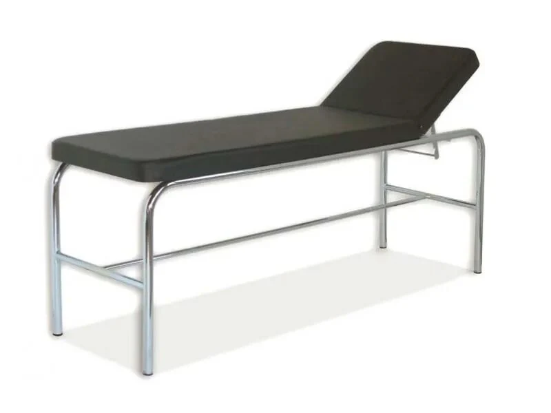 Examination Couch - Chromed Steel alternate view image 2