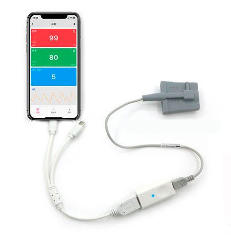 Fingertip pulse oximeter BM3000B image 2