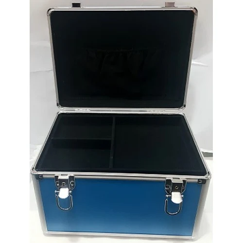 FIRST AID BOX ALUMINIUM BLUE CHINA alternate view image 2