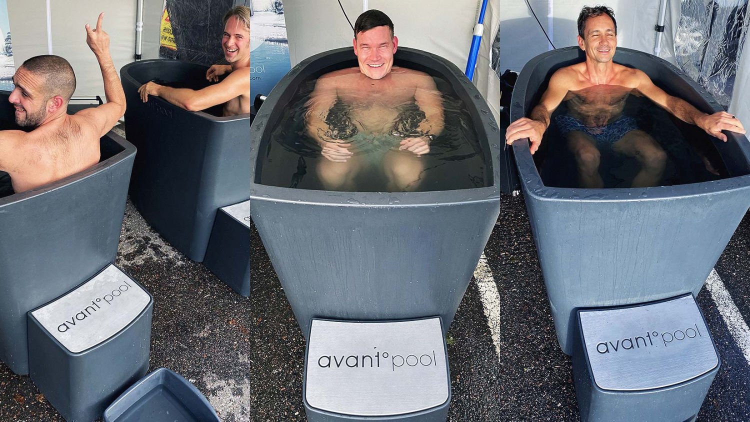 Floor-mounted cryotherapy bathtub Hanki alternate view image 2