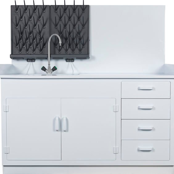 Floor-standing laboratory workstation FR-WT series