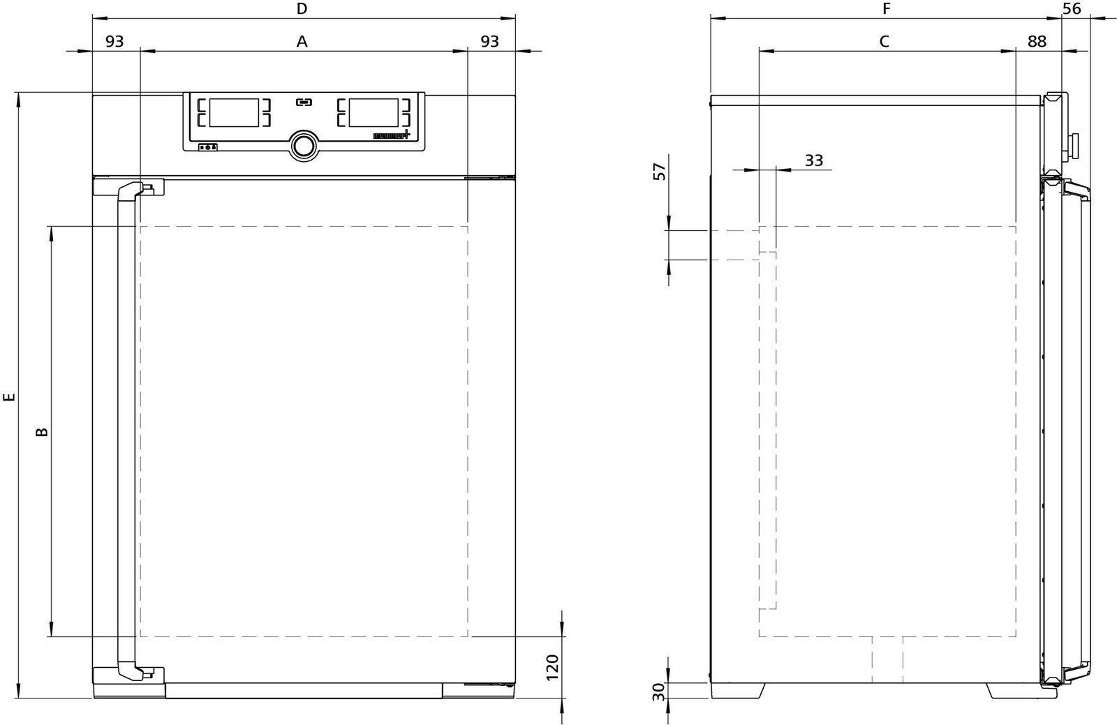Forced air laboratory incubator IF260mplus image 3