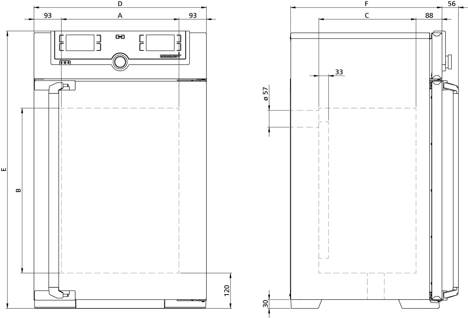 Forced air laboratory incubator IF75mplus image 3