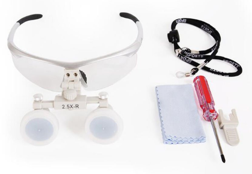 Glasses-type surgical loupe SP250 2.5X-R image 3