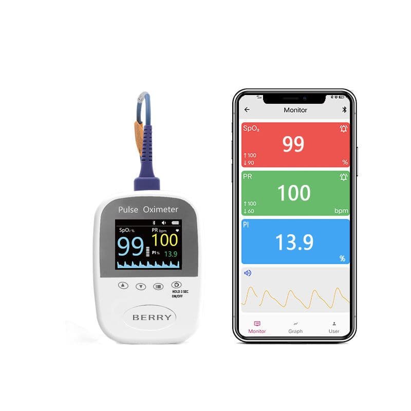 Hand-held pulse oximeter BM1000A image 2
