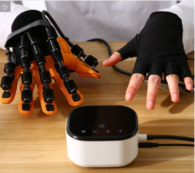 Hand Rehabilitation Robotic Glove Device for Hand Exercise image 3