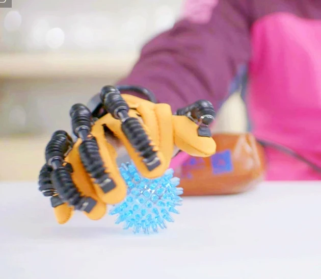 Hand Rehabilitation Robotic Glove Device for Hand Exercise image 4